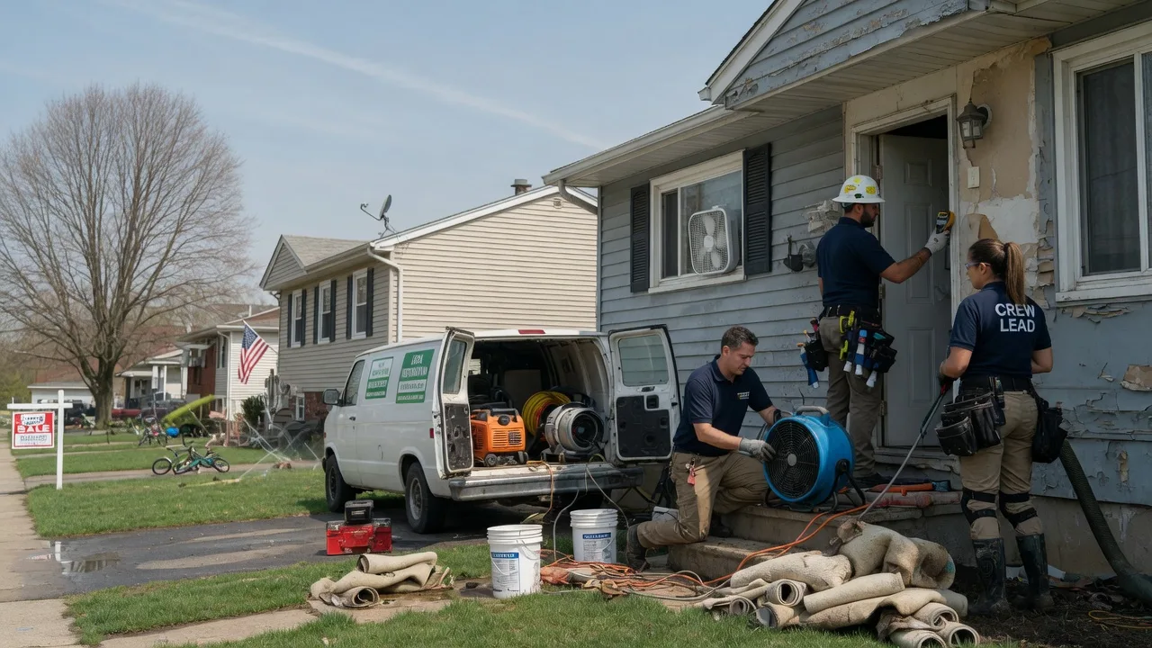 Flood Cleanup in Abingdon, IL near me