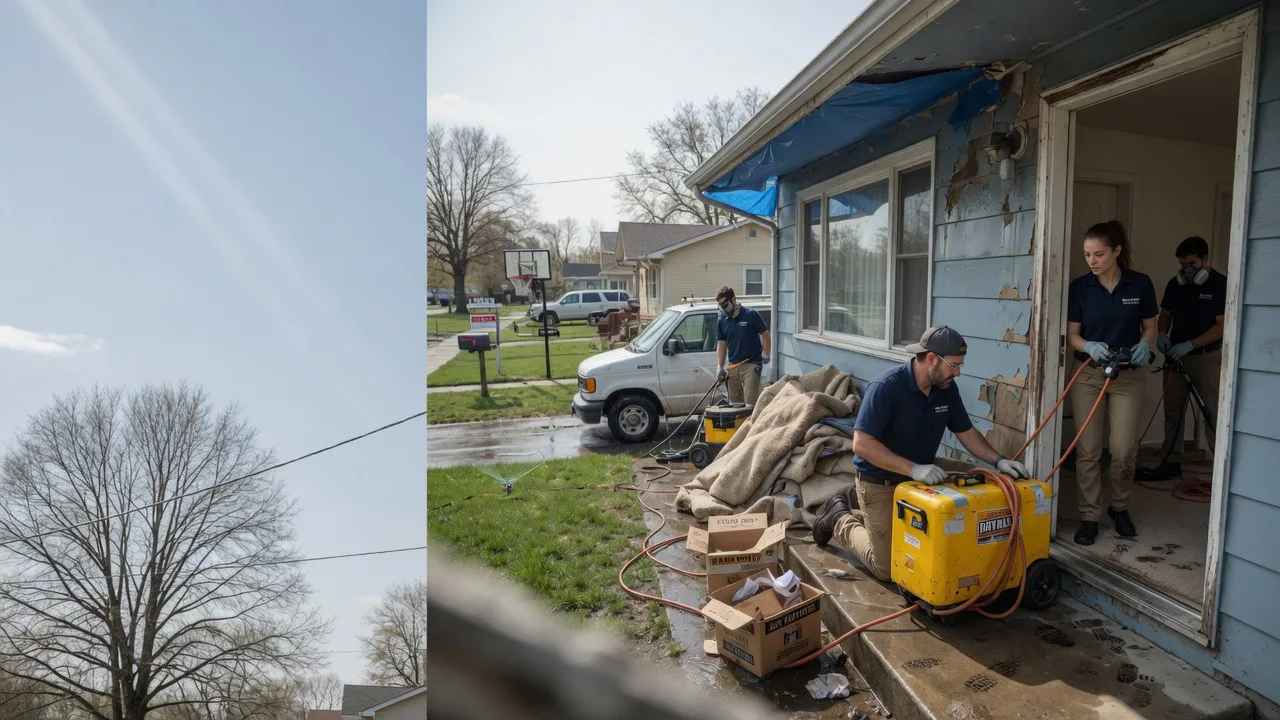 Basement Flood Cleanup in Abingdon, IL near me